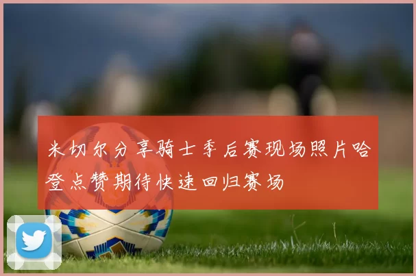 米切尔分享骑士季后赛现场照片哈登点赞期待快速回归赛场